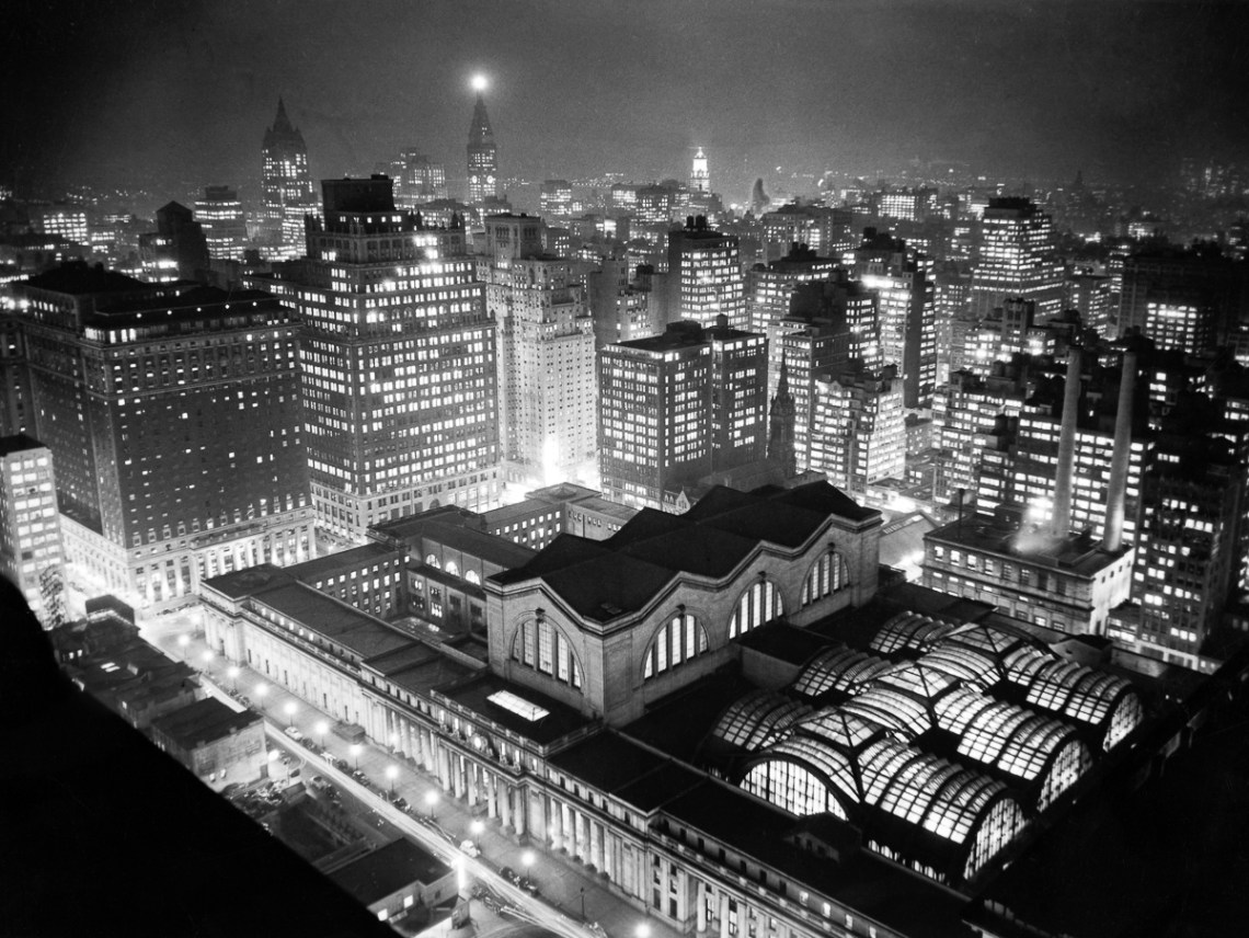 Pennsylvania Station At Night